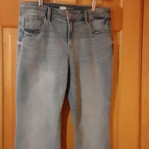 Old navy Mid Rise kicker boot cut jeans